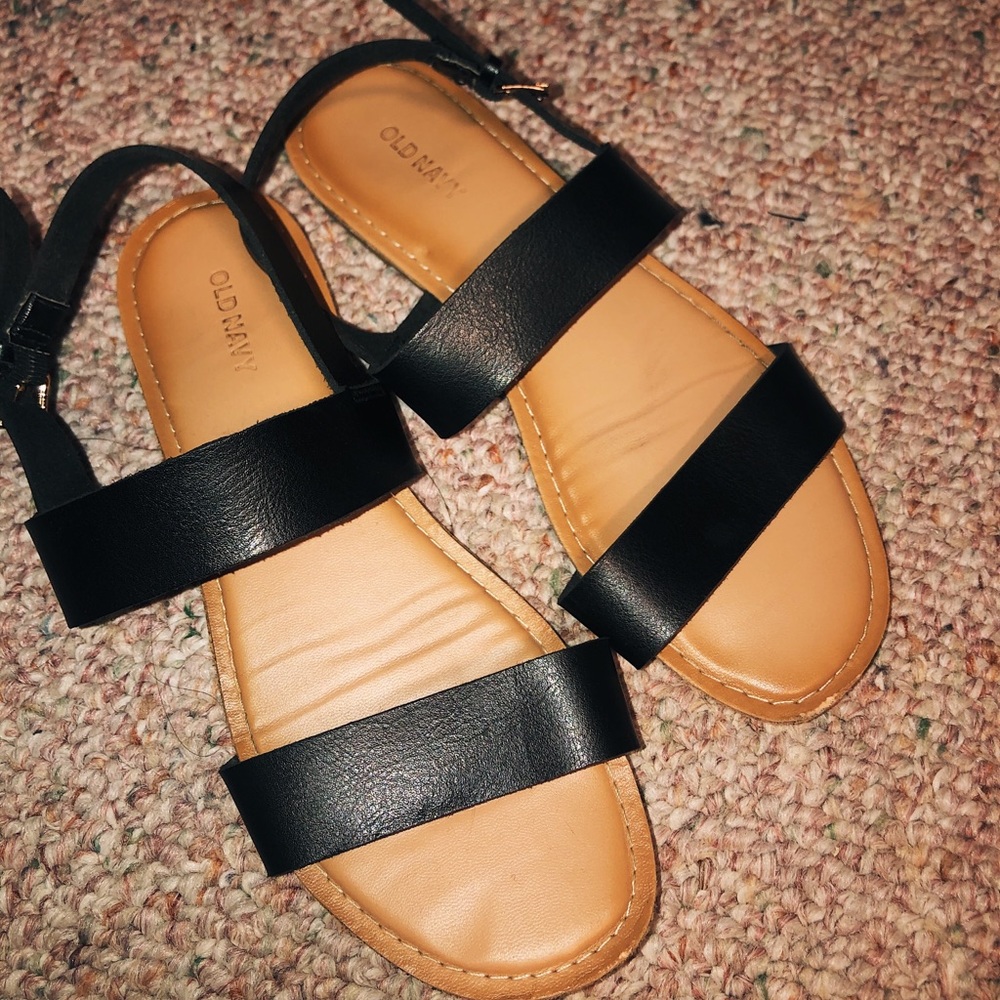 Black sandals